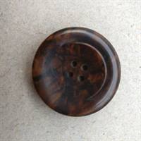 knap button brun retro